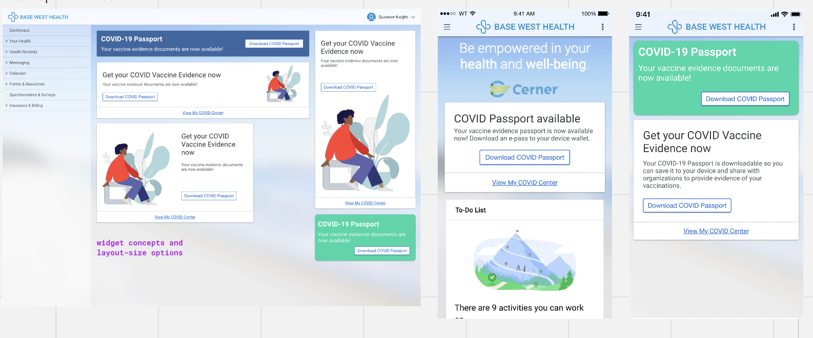 Examples of previous COVID Center designs